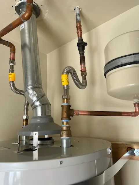 Water heater installation and plumbing repair in Limetree